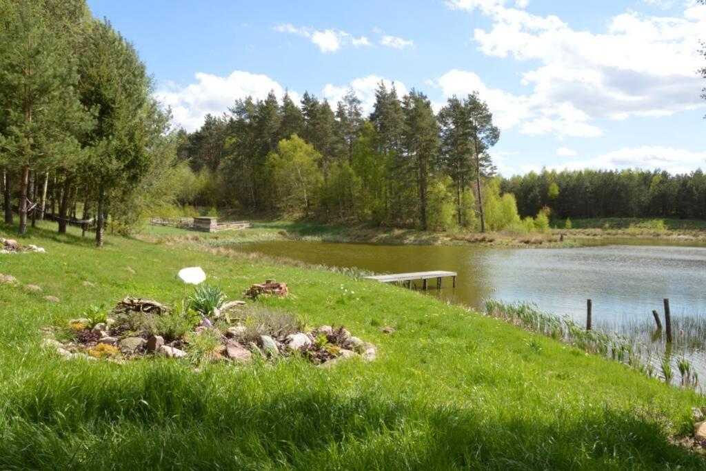Hut In The Mid. Of Nowhere + Priv Pond+3 Ha Darzkowo Exterior photo